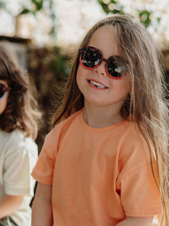 Hello Hossy Koody Kids Red Sunglasses For 5-8 Years