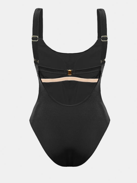 Black One Piece Swimsuit
