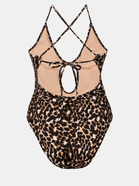One Piece Swimsuit Animal Print Juju