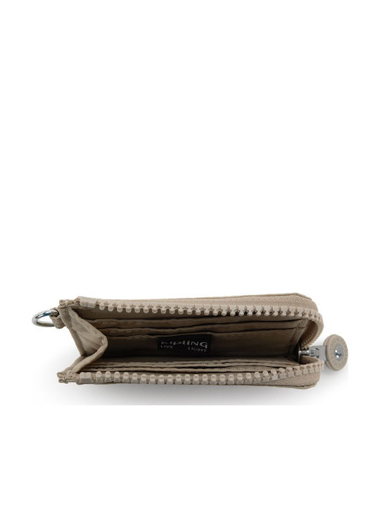 Damenbrieftasche Karten Braun