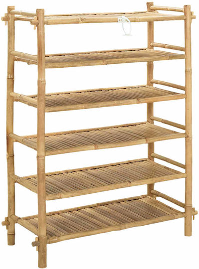 vidaXL Schuhorganisator aus Bambus 86x35x115cm
