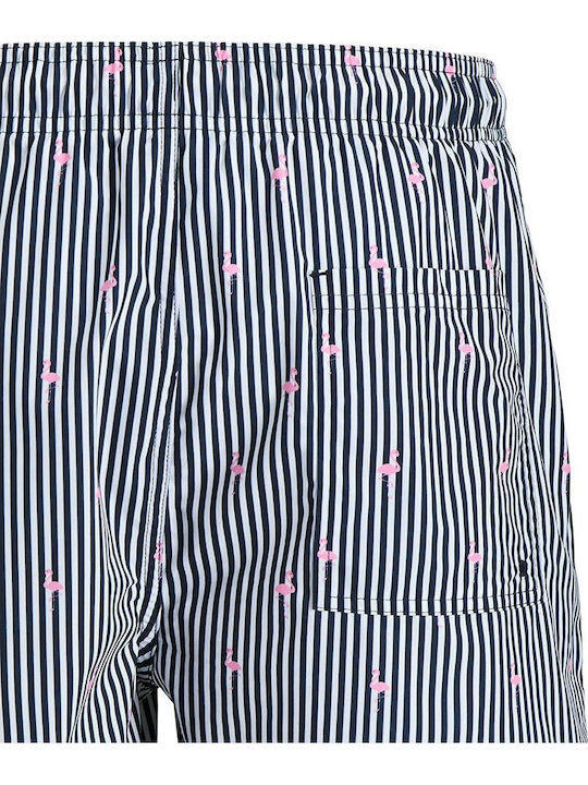 Men's Swimwear Shorts Navy Blazer Striped