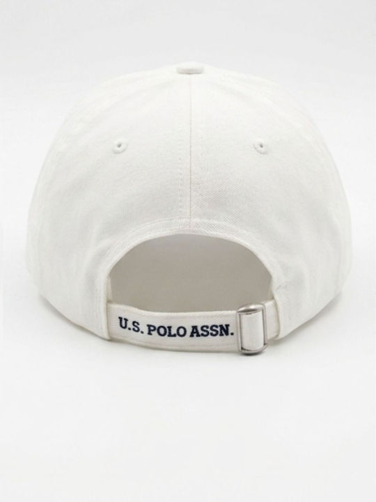 Damentasche Kappen Us Polo Assn Cap 000195 Chpd Baseball Cap Us43381001 100 Weiß
