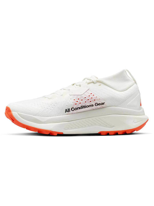 ACG Zegama Men's Trail Running Sport Shoes Summit White Phantom Safety Orange Black