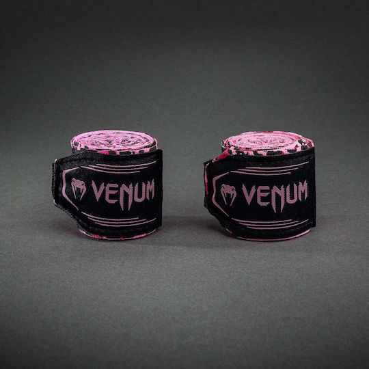 Μπαντάζ Venum Skull Handwraps Candy Pink Purple