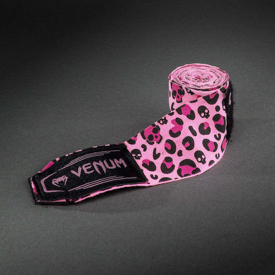 Μπαντάζ Venum Skull Handwraps Candy Pink Purple