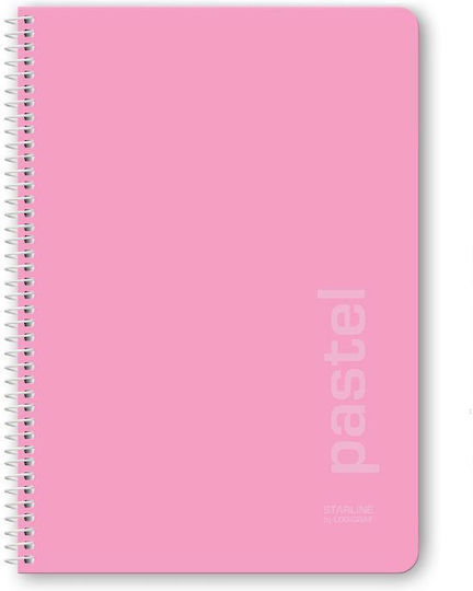 Logigraf Spiral Ruled Notebooks B5 120 Paper Sheets 4 Subjects 6 Pieces (Miscellaneous Designs)