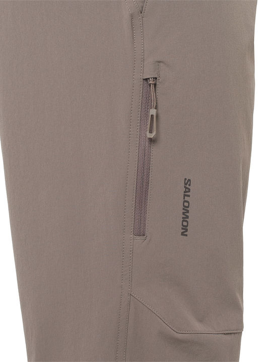 Salomon Wayfarer Men's Long Hiking Trousers Brown