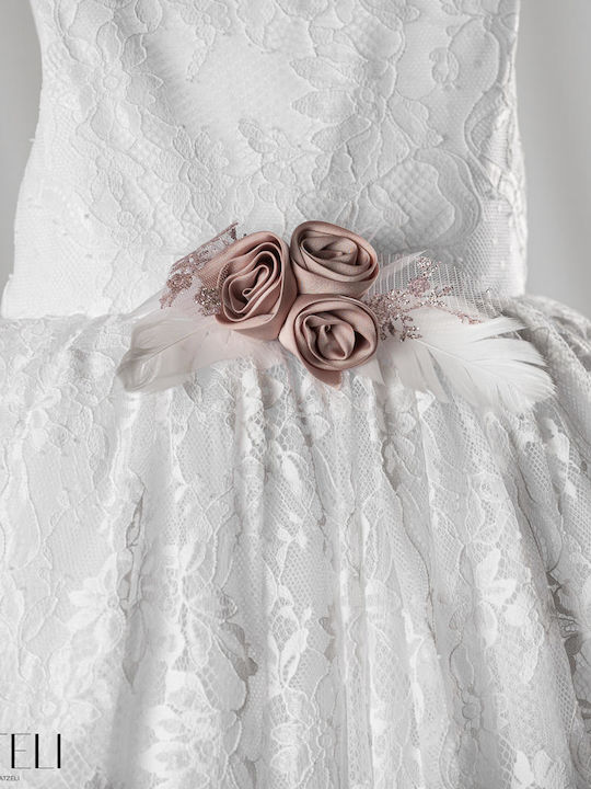 Vinteli White Baptism Dress
