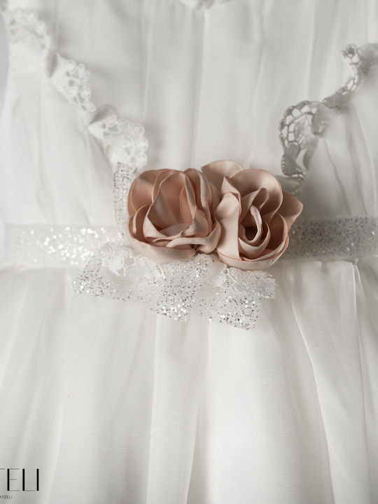 Vinteli Weißes Taufkleid