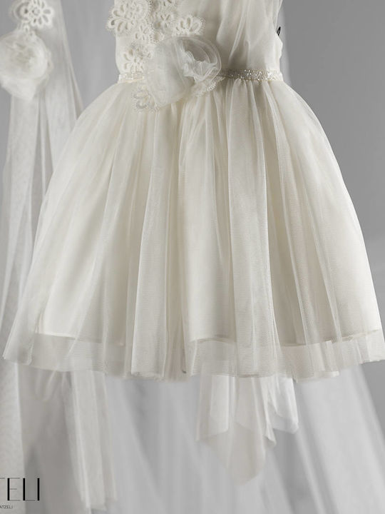 Vinteli Beige Baptism Dress