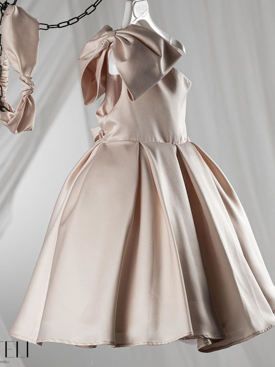 Vinteli Orange Baptism Dress CLS6515A