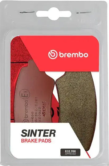 Brembo Μεταλλικά Τακάκια 07ks09sd 1 Σετ 1 Δαγκάνα
