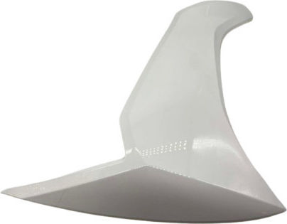 Plastic Left Apron White Electric Scooter Electro Action 25