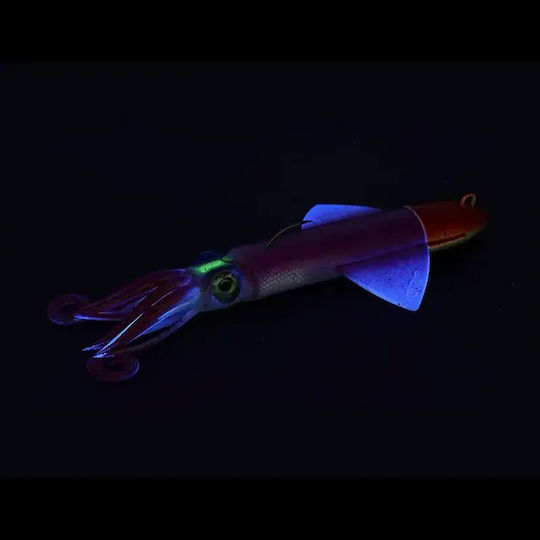 JLC Xipi Evo Squid Jig Fluorescent 90gr Real White Glow