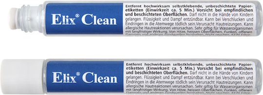 Elix Clean Tub Flüssige Reinigung Entfernen Labels 15ml