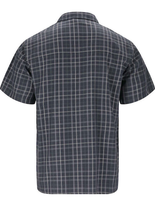 Short Sleeve Shirt in Wide Fit Checked Salute