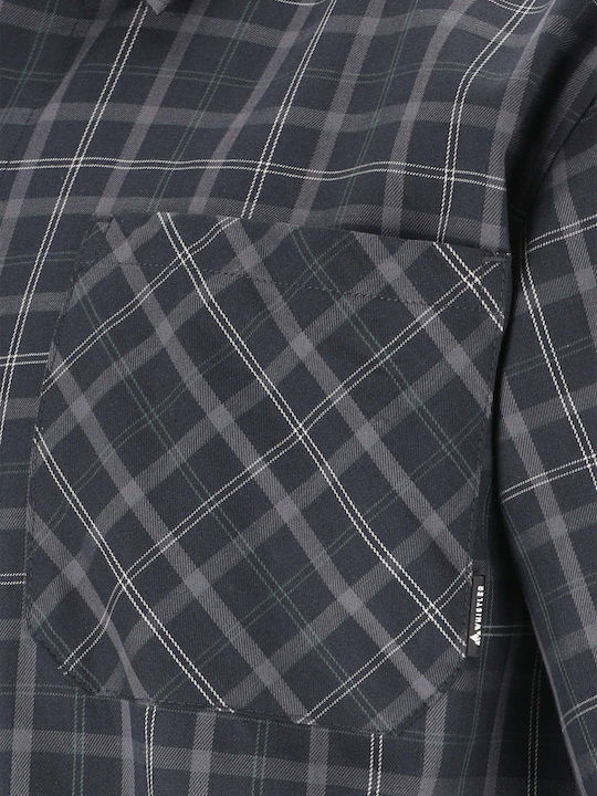 Short Sleeve Shirt in Wide Fit Checked Salute