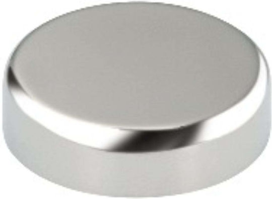 Scharnierabdeckung Glas Chrom
