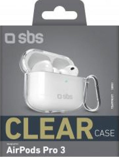 SBS Станция за зареждане в прозрачен цвят за Apple AirPods Pro 3
