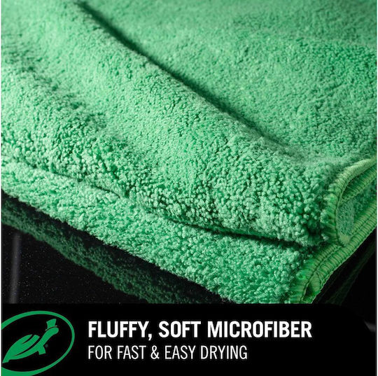 Turtle Wax Jumpo Drying Towel Xl Car Microfiber Drying Cloth Body 420gsm Yellow 80x60cm 1831236