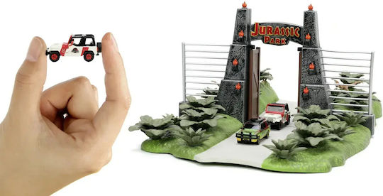 Jada Jurassic Park Nano Scene 2 Metallic Vehicles