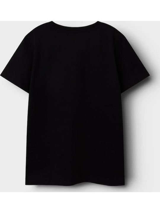 Kids Short-Sleeved Blouse Black