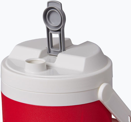 Igloo Gallon Μπουκάλι Θερμός Πλαστικό 3.8lt Red Star με Λαβή