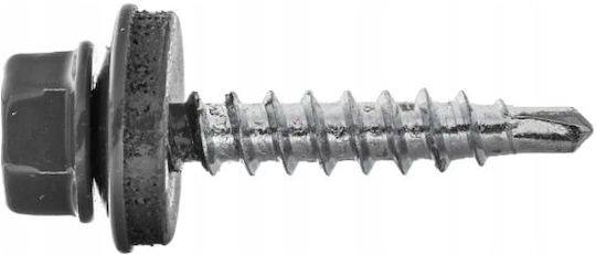 Koelner Selbstschneidende Schraube 4,8x35 Ral7024 150 Stück 12bl