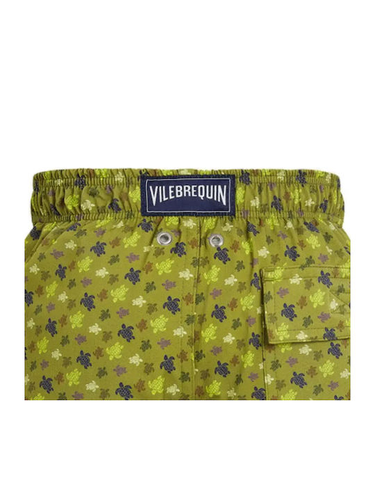 Vilebrequin Ronde Des Tortues Kids Swimwear Swim Shorts Absinthe