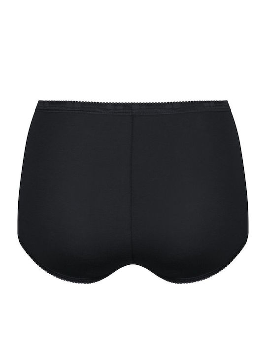 Basic Maxi High-waisted Women's Boxer Black