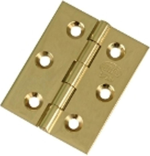 Hinge 50x40 Brass 2pcs