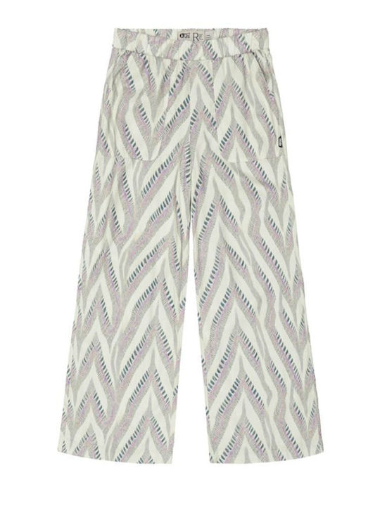 Дамски Кожен Панталон с Ластик Бежов