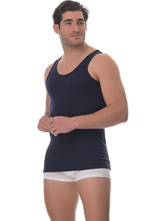 Herrenunterhemd Blau PRO-201-B