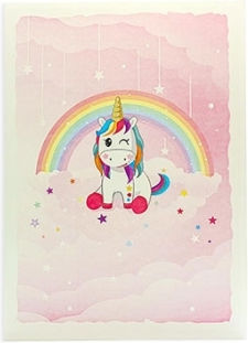 Kiriori Card De Salutare Pop 3d Unicorn