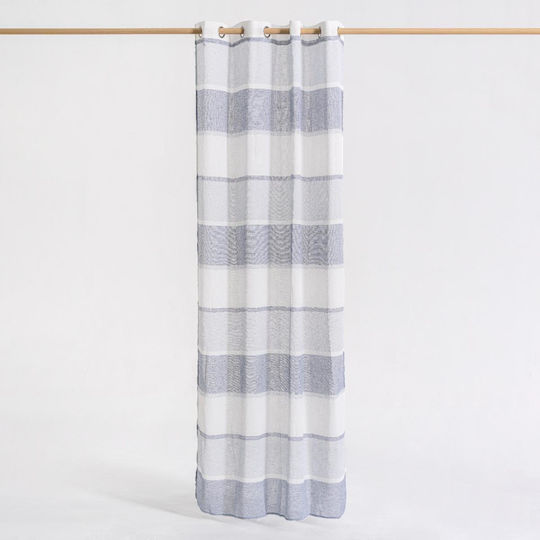 Vorhang mit Grommets Blau 140x260cm