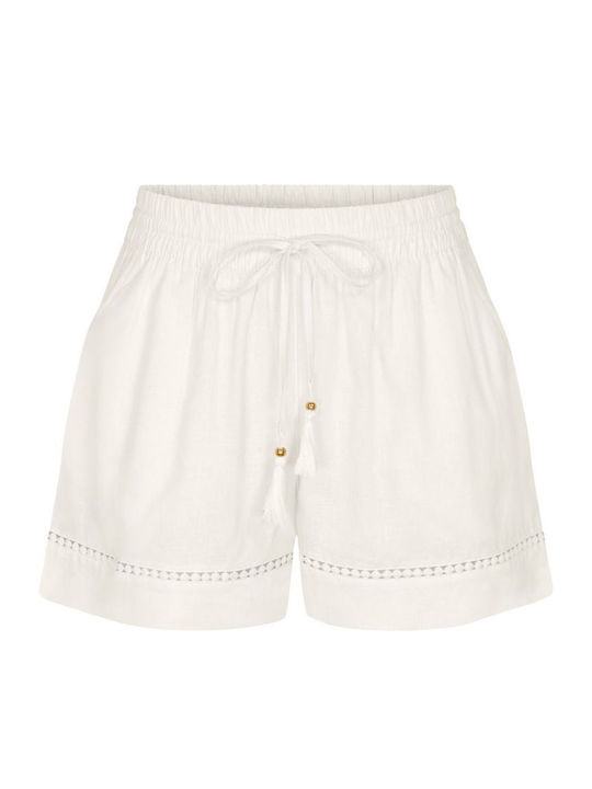 Triumph Women's Beach Shorts Silk White