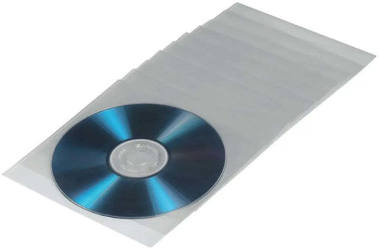 Hama Huse de Protecție Cd Dvd 50 Bucăți Transparente