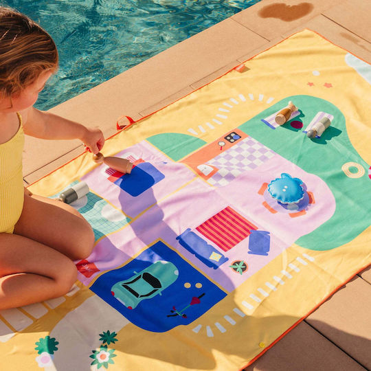 Quut Microfiber Towel Dollhouse 140x70 Cm