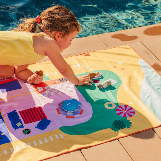 Quut Microfiber Towel Dollhouse 140x70 Cm