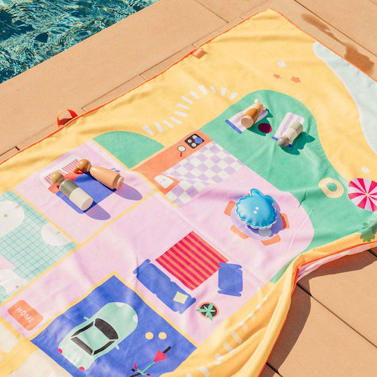 Quut Microfiber Towel Dollhouse 140x70 Cm