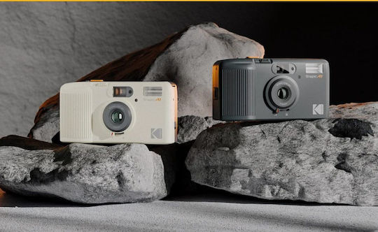 Kodak Snapic A1 Film Camera White Motorized
