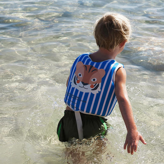 Sunnylife Swimming Vest 2-3 Years Tino Tiger Blue 26180095