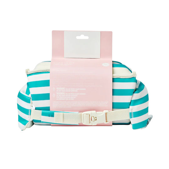 Sunnylife Σωσίβιο Γιλέκο 3-6 Ετών Poppy Peach Green Stripe 26180128