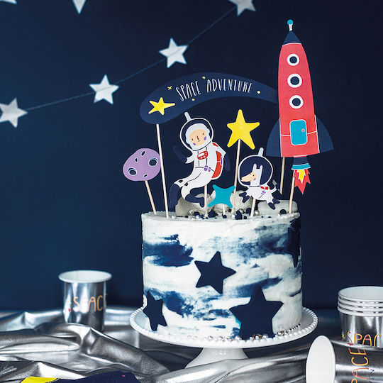 PartyDeco Cake Decoration 7pcs