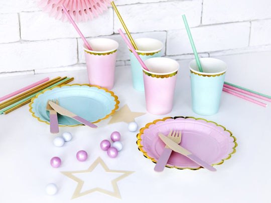 PartyDeco Πιάτο για Party 6τμχ