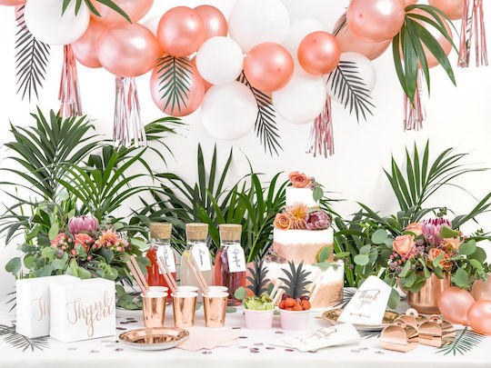 PartyDeco 220ml Ποτήρι για Party 6τμχ