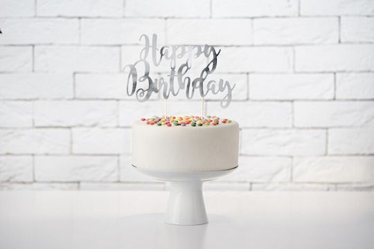 PartyDeco Happy Birthday Cake Decoration