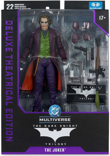 Mcfarlane Toys DC Comics: Joker Φιγούρα Δράσης σε Κλίμακα 1:10