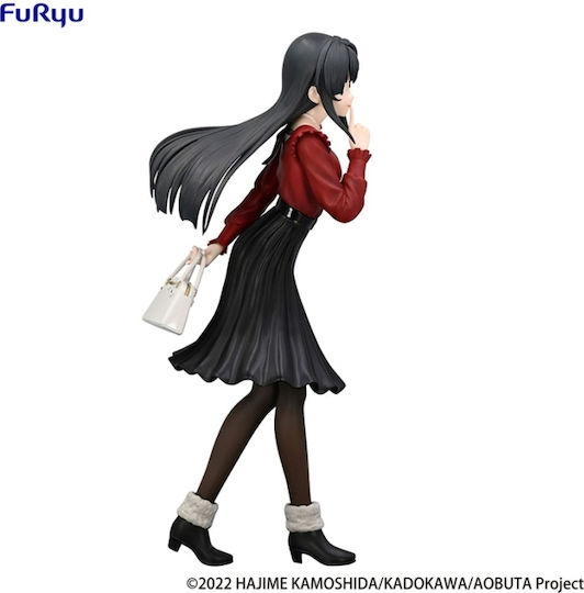 Rascal Does Not Dream Bunny Girl Senpai Trio-try-it Pvc Statue Mai Sakurajima Winter Outfit Ver 21 Cm
